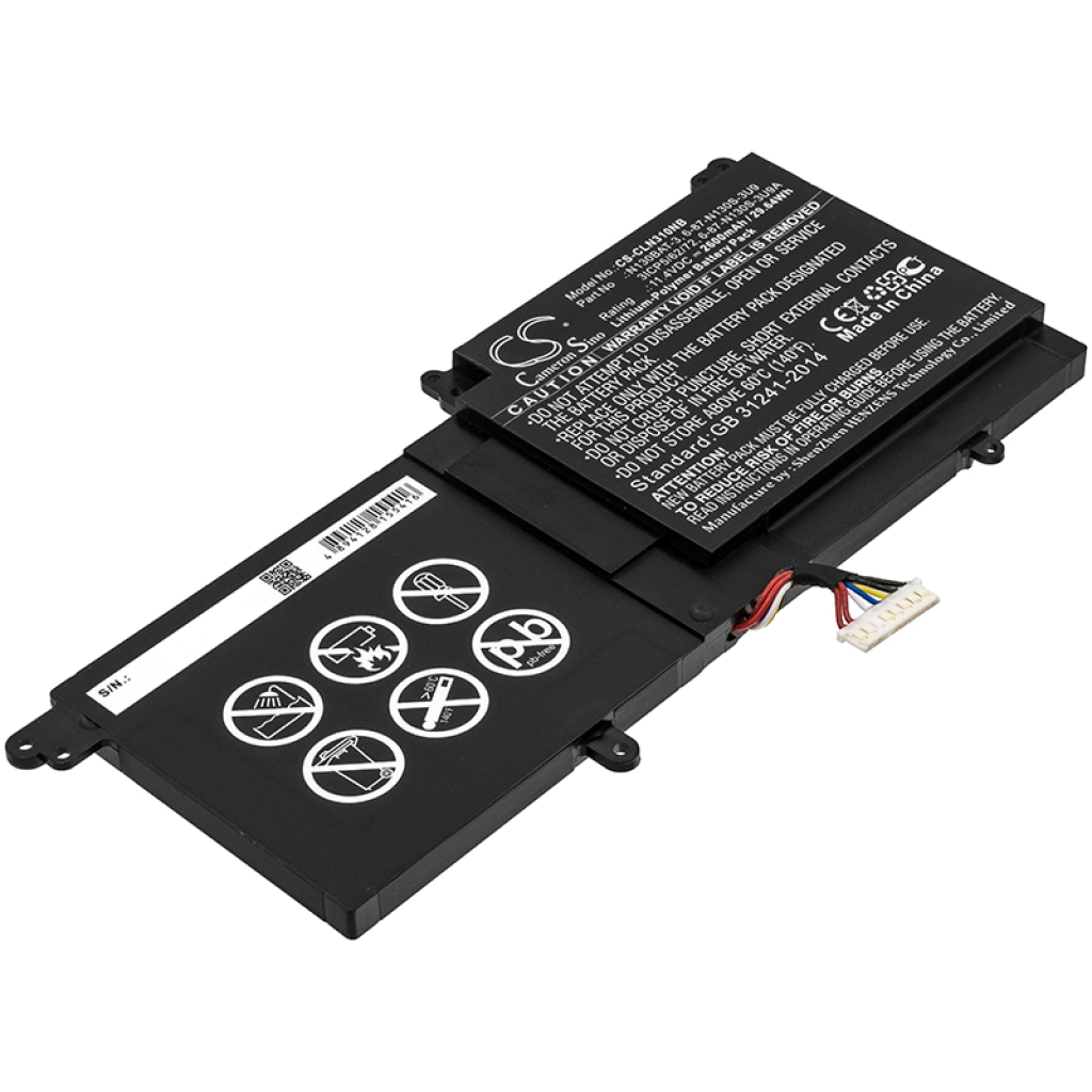 Notebook batterij Tuxedo CS-CLN310NB