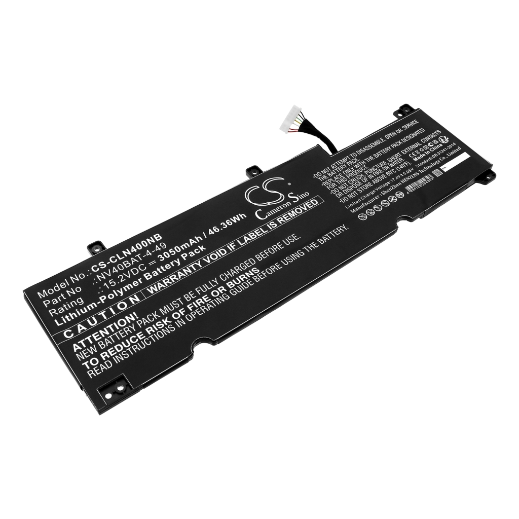 Notebook batterij Tuxedo CS-CLN400NB