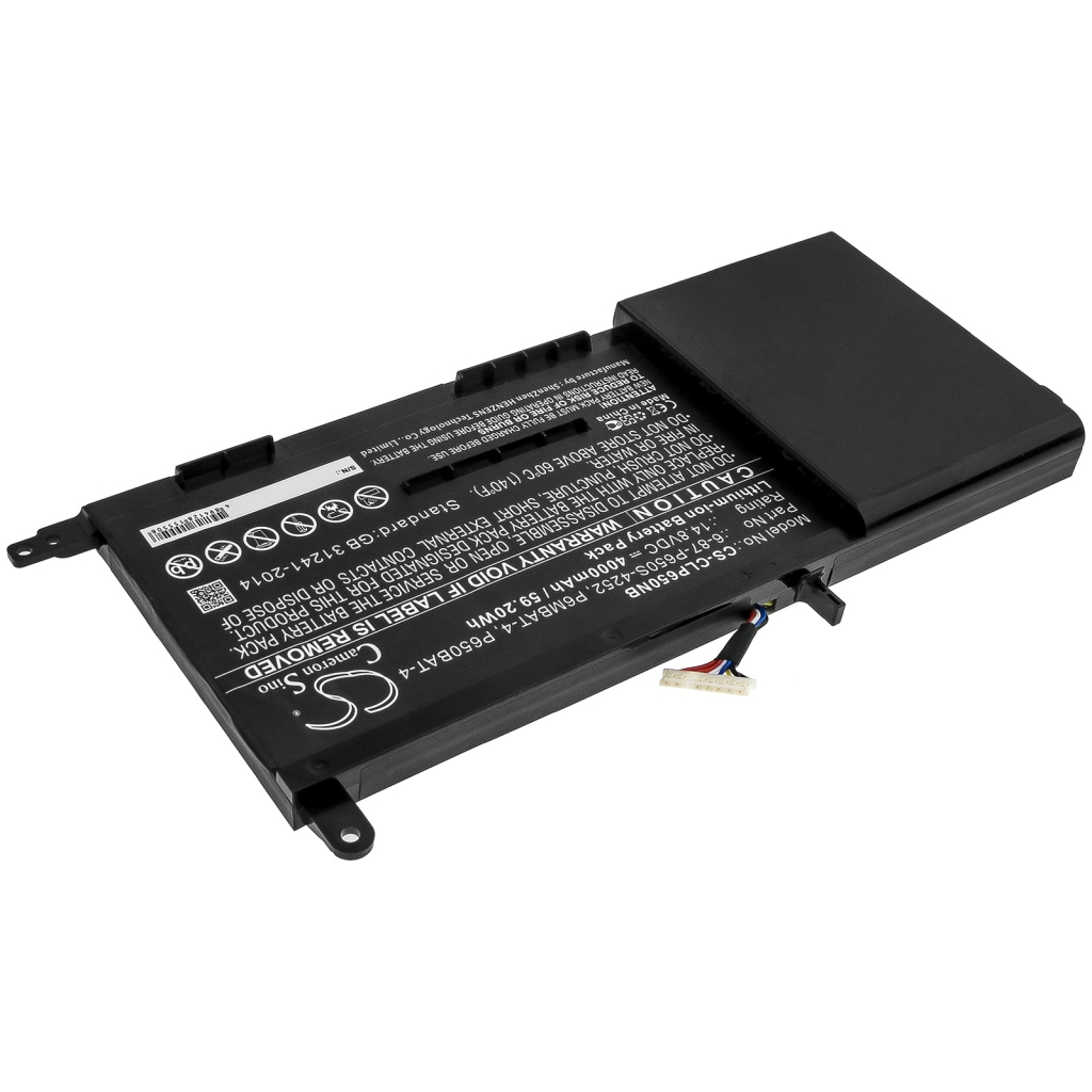 Notebook batterij Sager NP8652 (CS-CLP650NB)