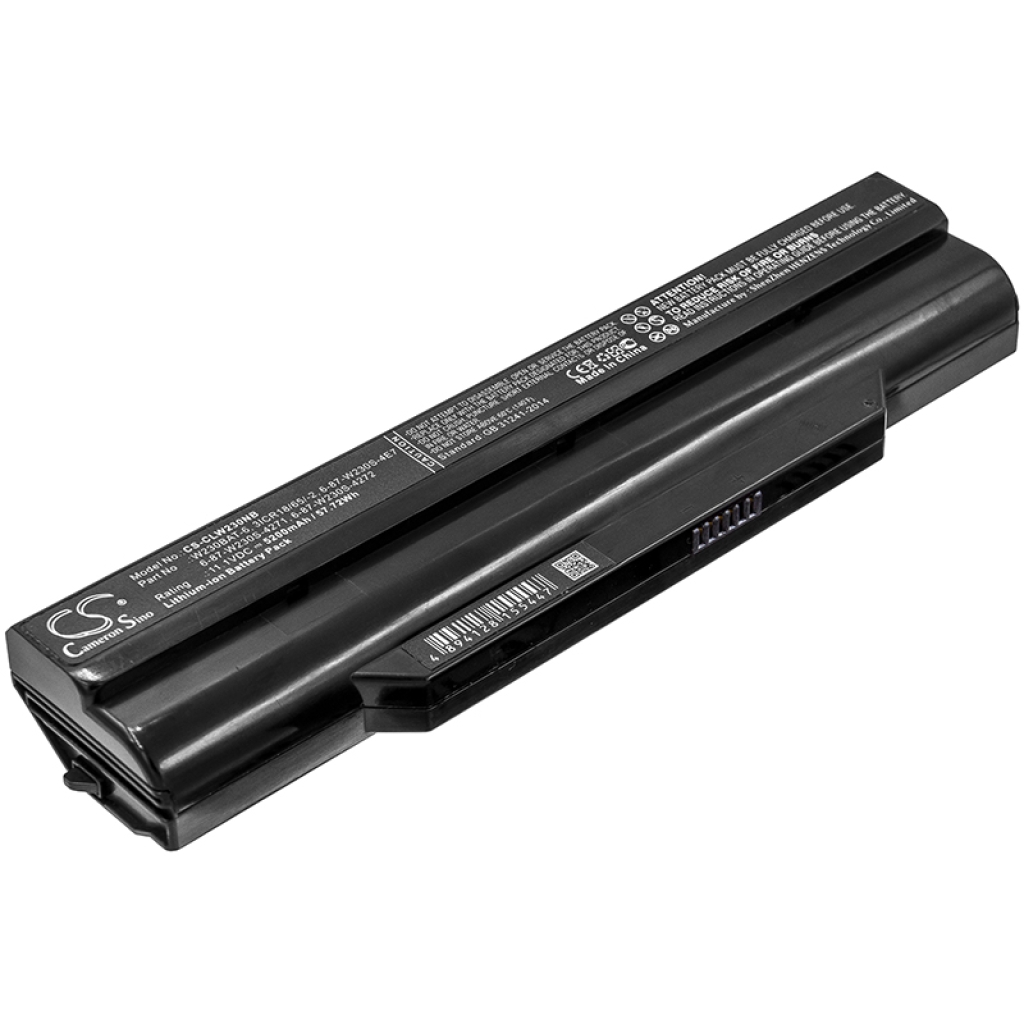 Notebook batterij Schenker XMG-A305-1UC (CS-CLW230NB)