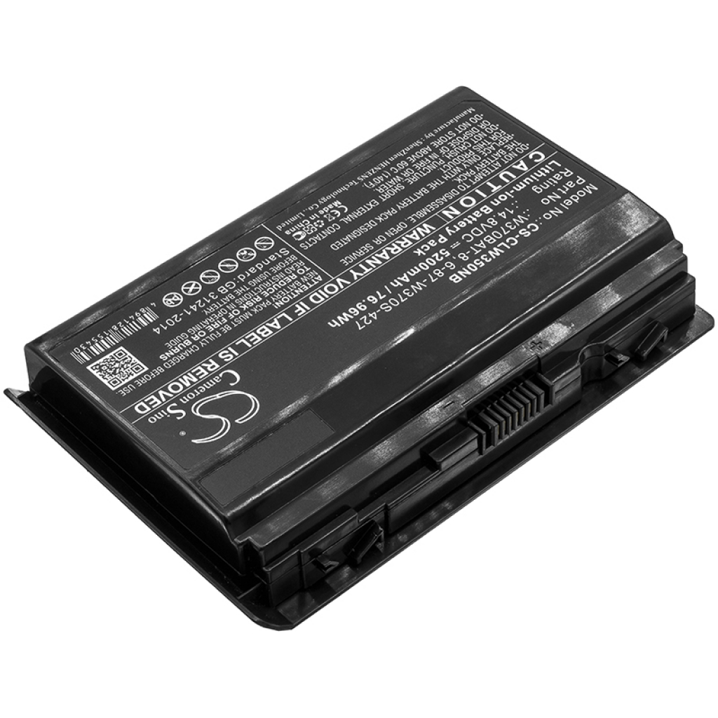 Notebook batterij Sager 7358 (CS-CLW350NB)