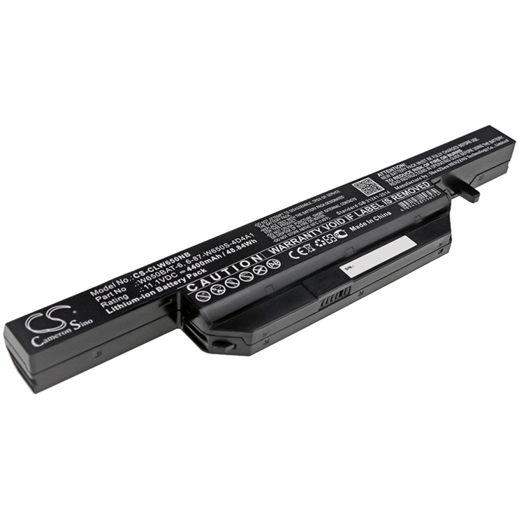 Notebook batterij Gigabyte CS-CLW650NB