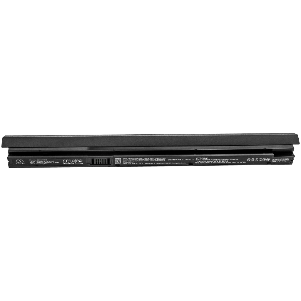 Notebook batterij CLEVO CS-CLW970NB