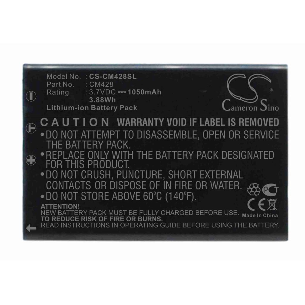 Batterij voor MP3, MP4, PMP Creative CS-CM428SL