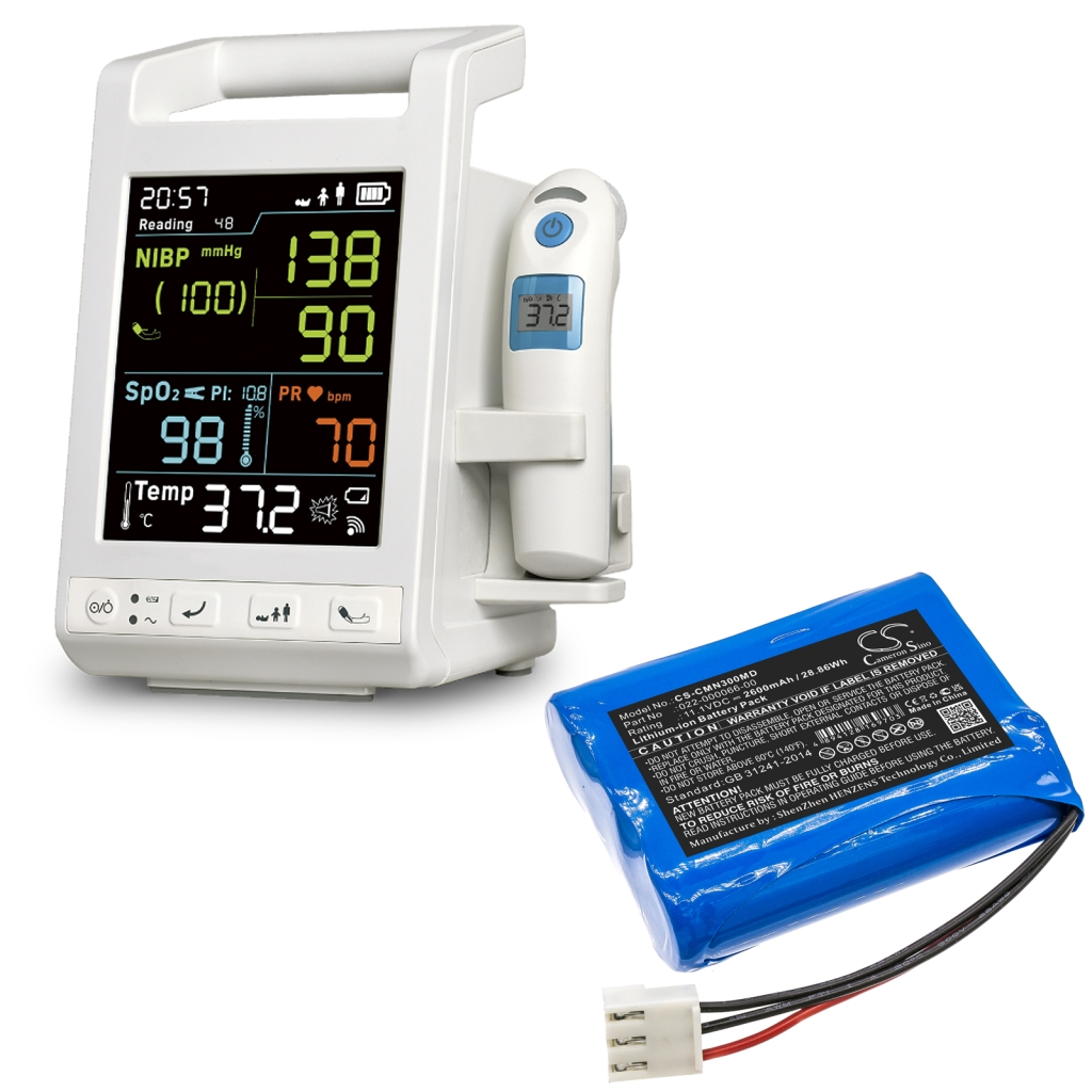 Batterijen Medische Batterij CS-CMN300MD