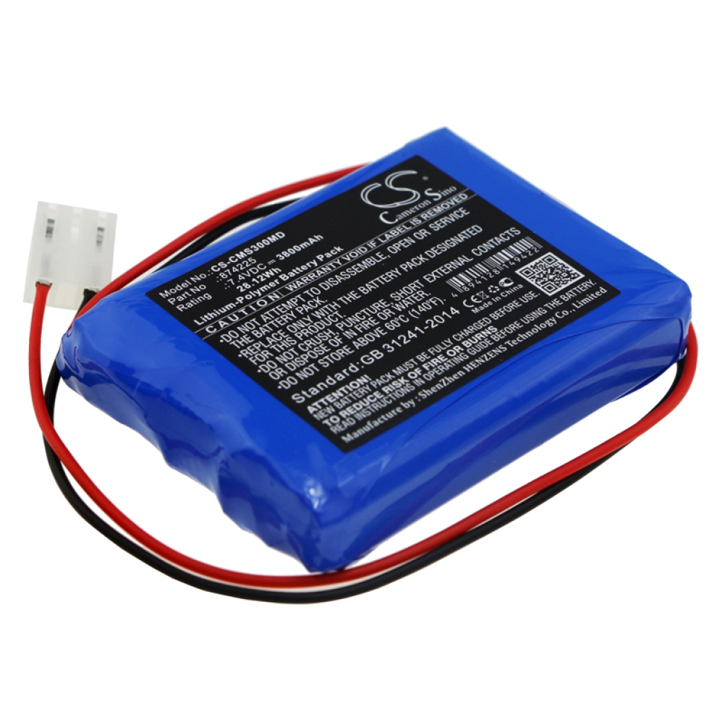 Compatibele batterijvervanging voor Contec 874225