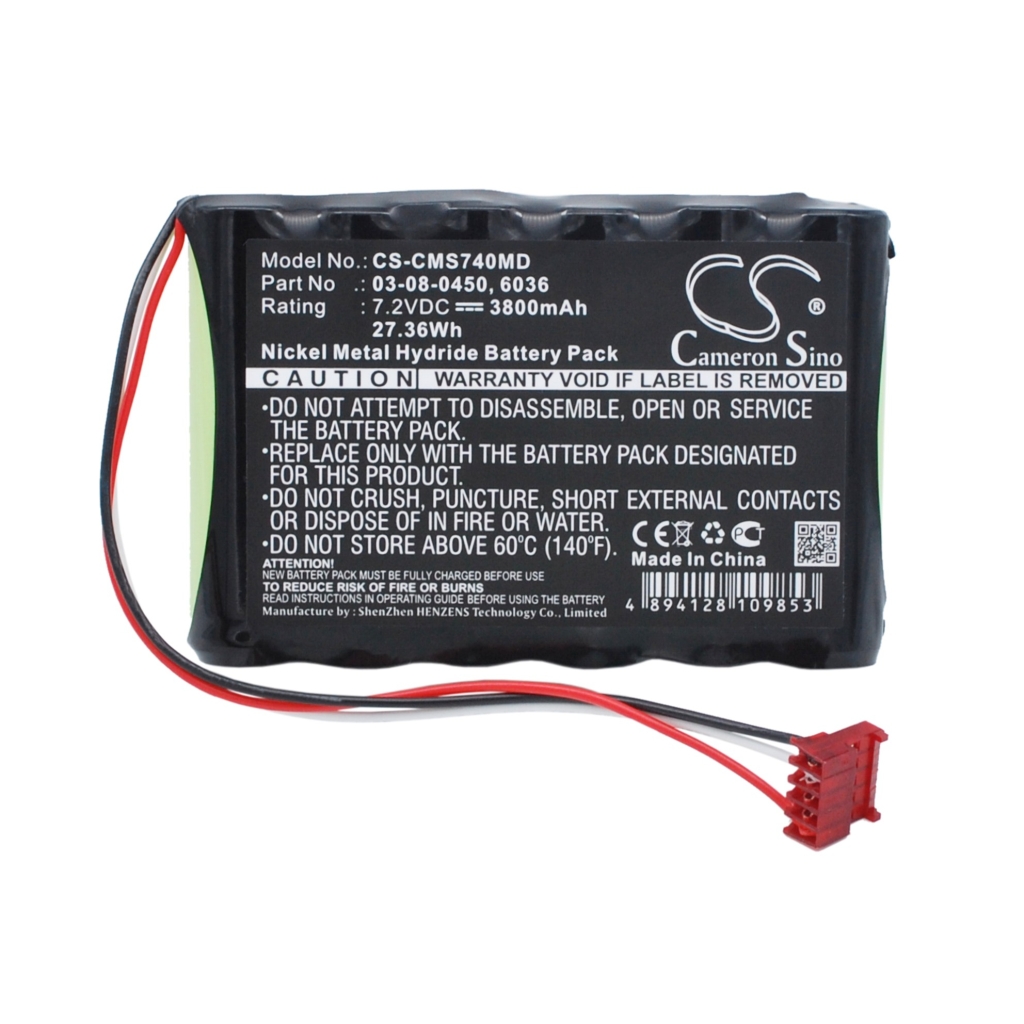 Batterijen Vervangt 6036