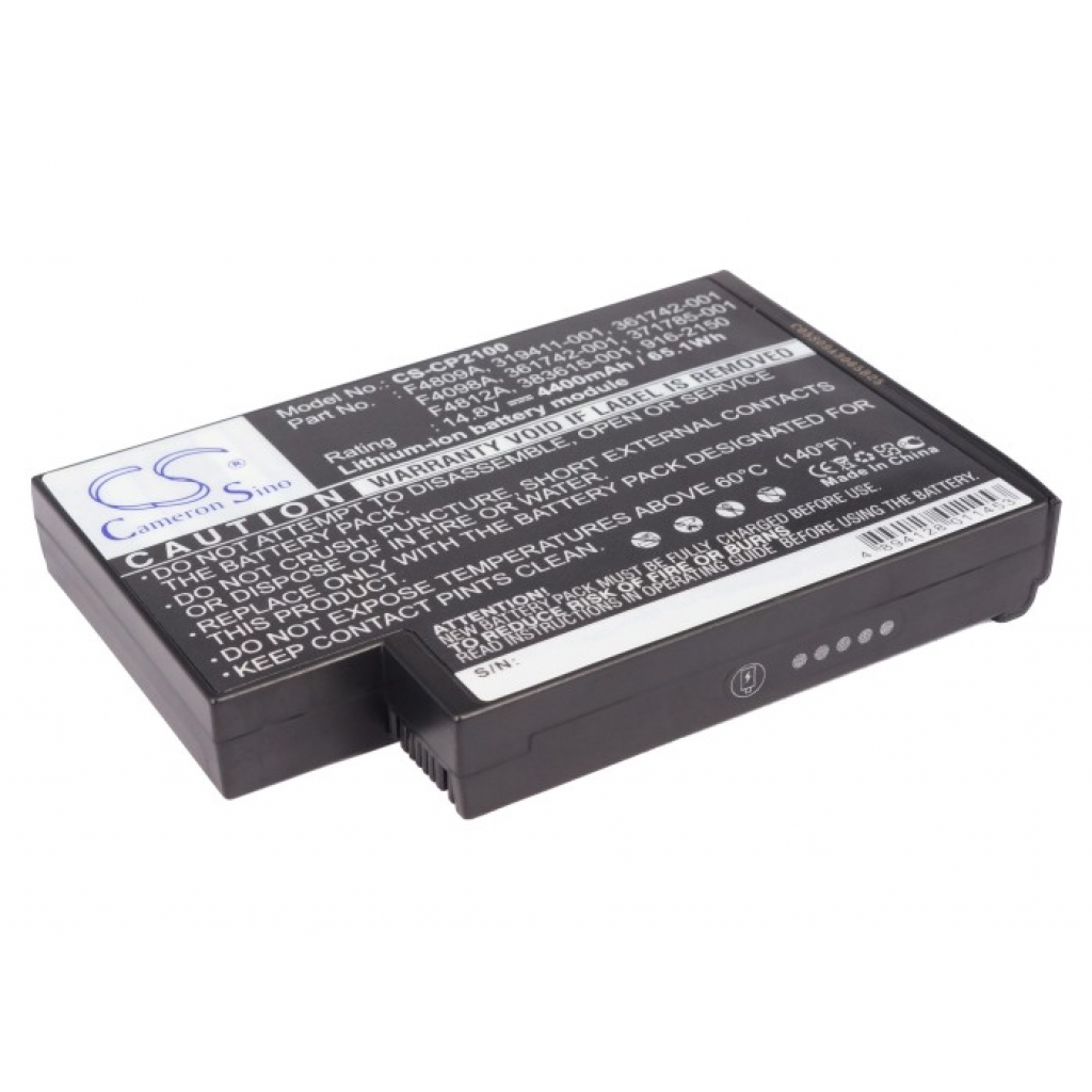 Notebook batterij Compaq Pavilion ZE4540CA-DM756AR (CS-CP2100)
