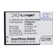 Compatibele batterijvervanging voor Coolpad CPLD-106,CPLD-111