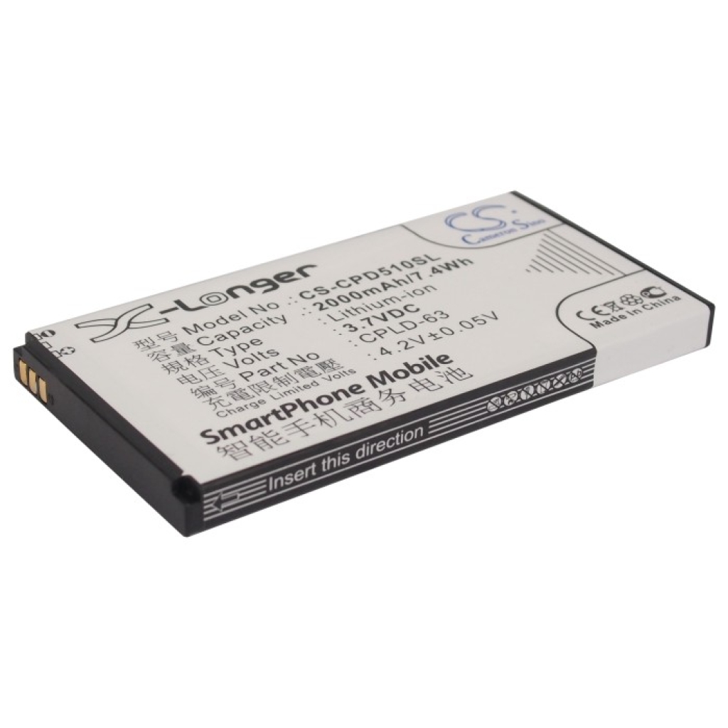 Batterij voor mobiele telefoon Coolpad CS-CPD510SL