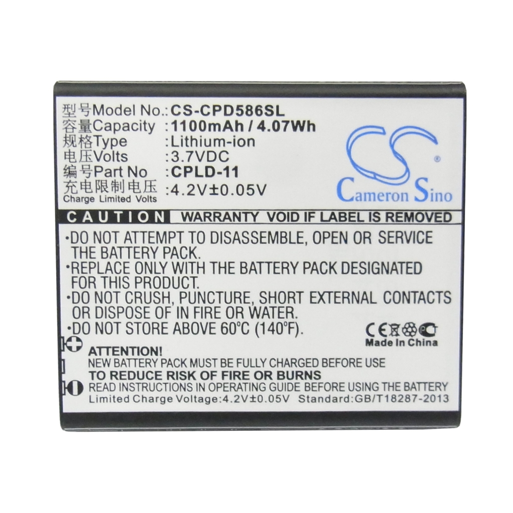 Batterij voor mobiele telefoon Coolpad CS-CPD586SL