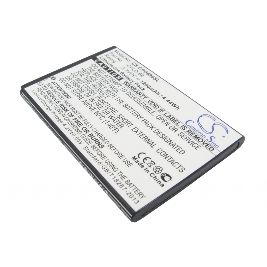 Batterij voor mobiele telefoon MetroPCS CS-CPD690SL