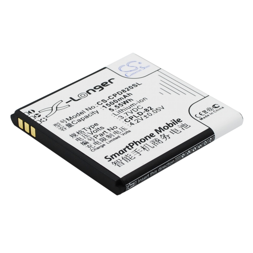 Batterij voor mobiele telefoon Coolpad CS-CPD820SL