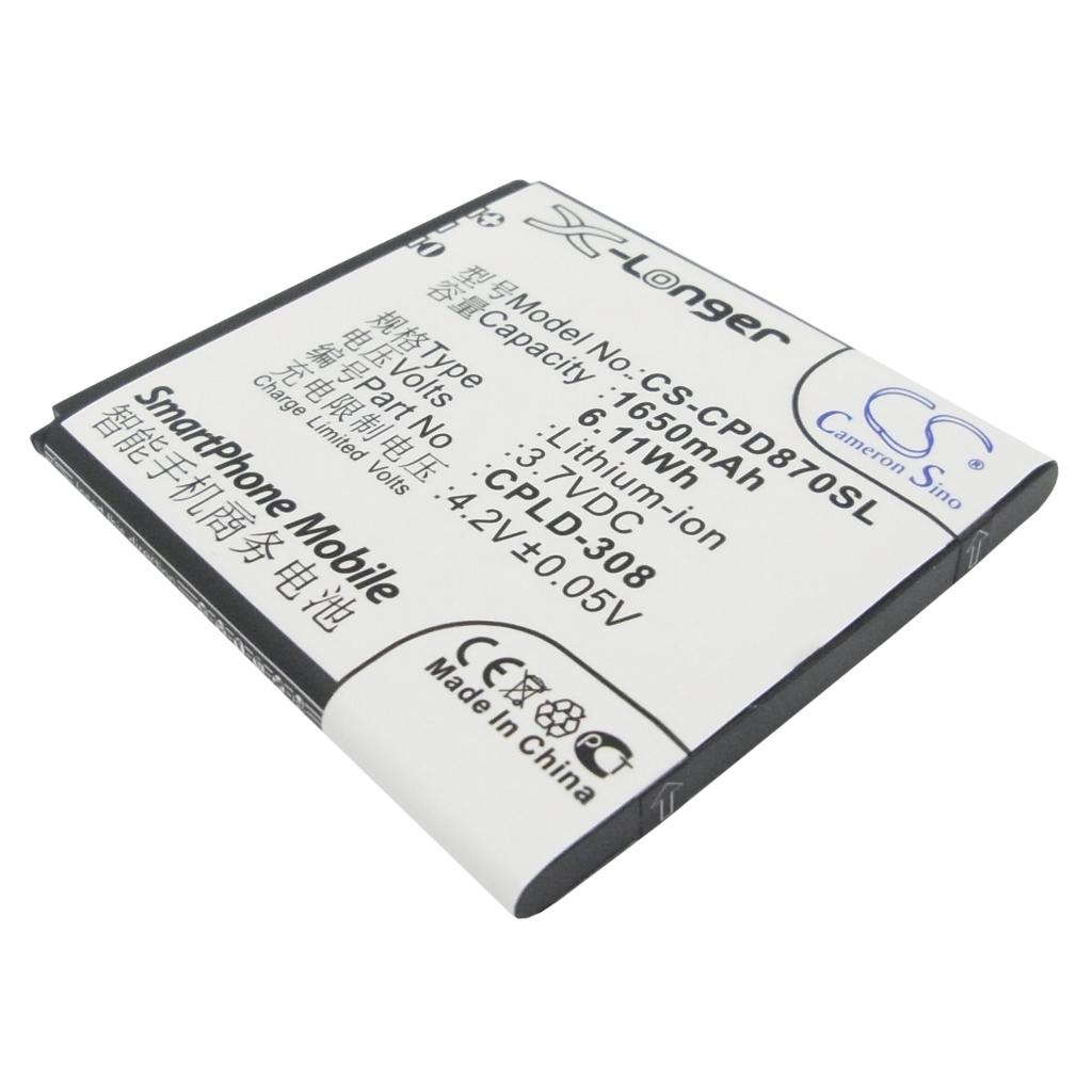 Batterij voor mobiele telefoon Coolpad CS-CPD870SL