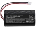 Batterijen GPS, Navigator Batterij CS-CPT120SL