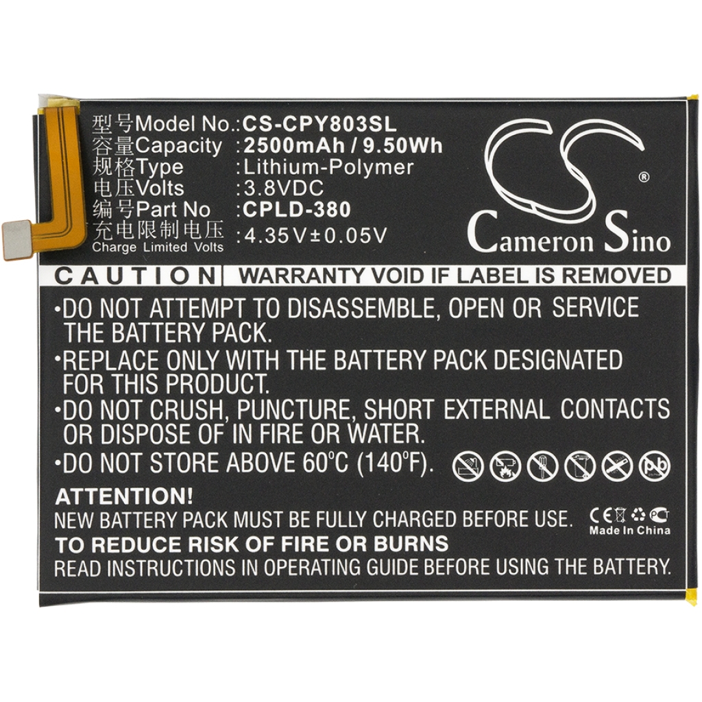 Batterij voor mobiele telefoon Coolpad CS-CPY803SL