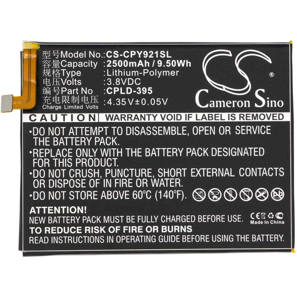 Batterij voor mobiele telefoon Coolpad CS-CPY921SL