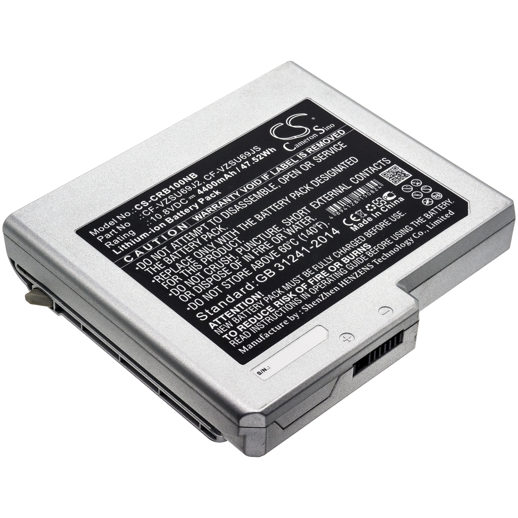 Notebook batterij Panasonic Toughbook CF-B10 (CS-CRB100NB)