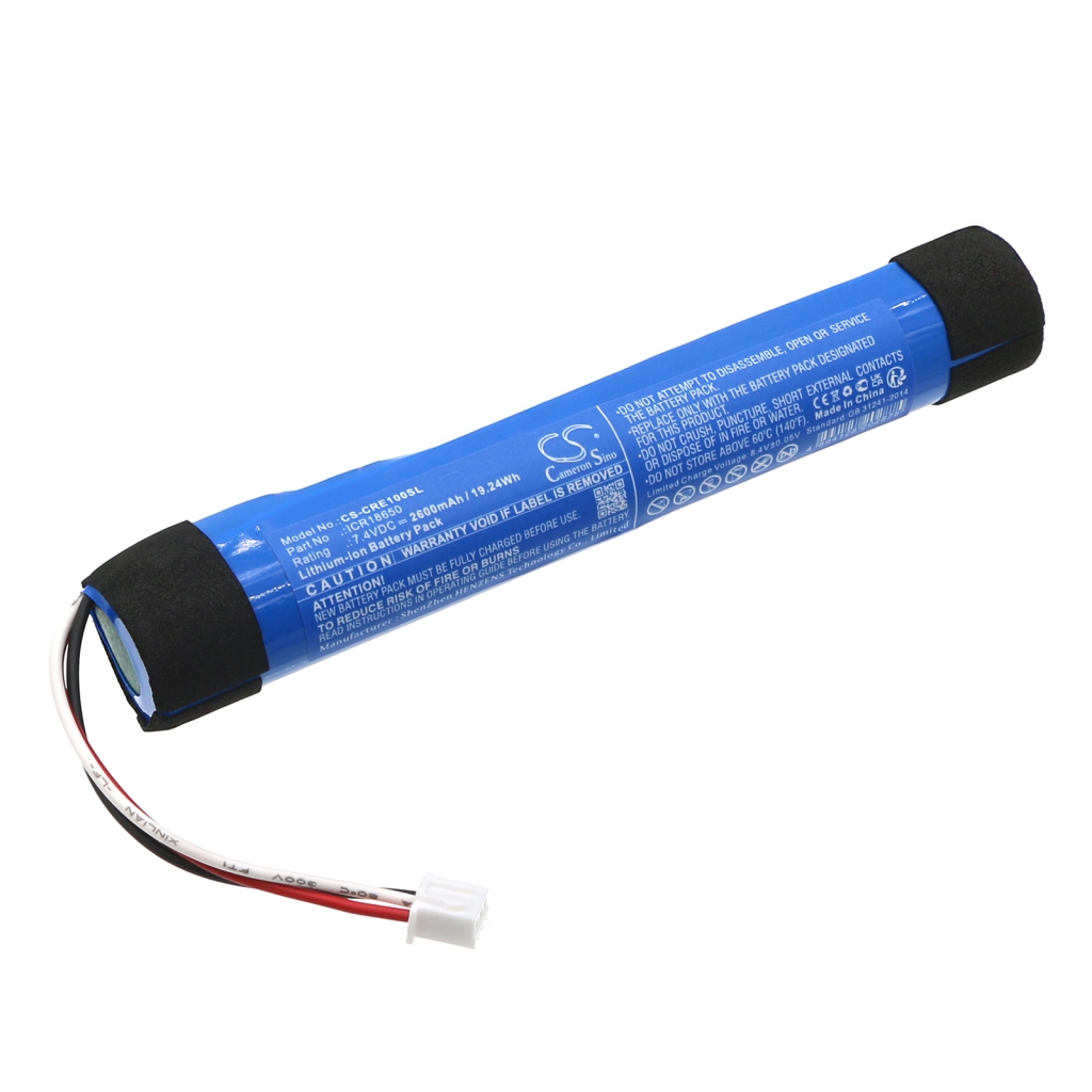 Compatibele batterijvervanging voor Cleer ICR18650