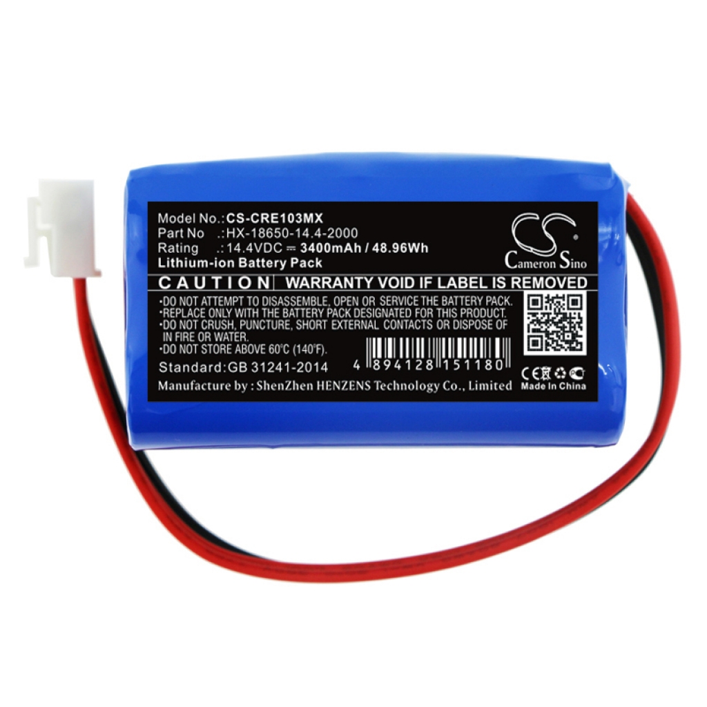 Medische Batterij Carewell ECG-1106