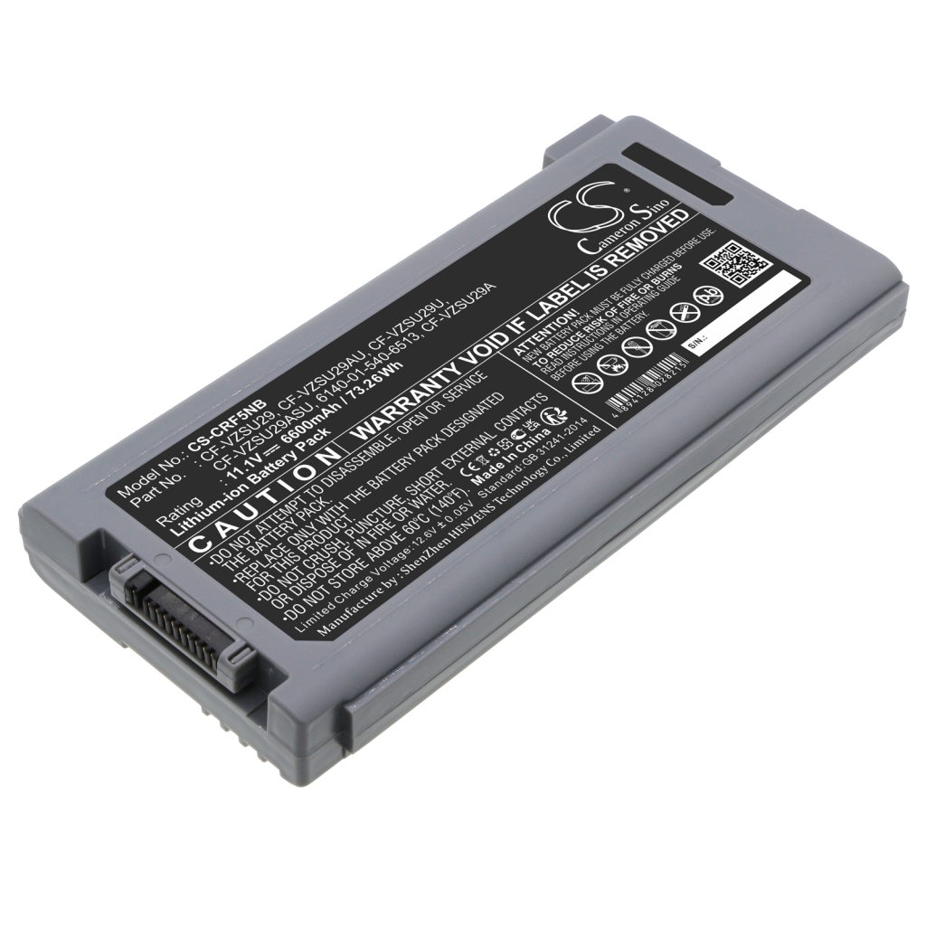 Notebook batterij Panasonic ToughBookCF-29FC1AXS (CS-CRF5NB)