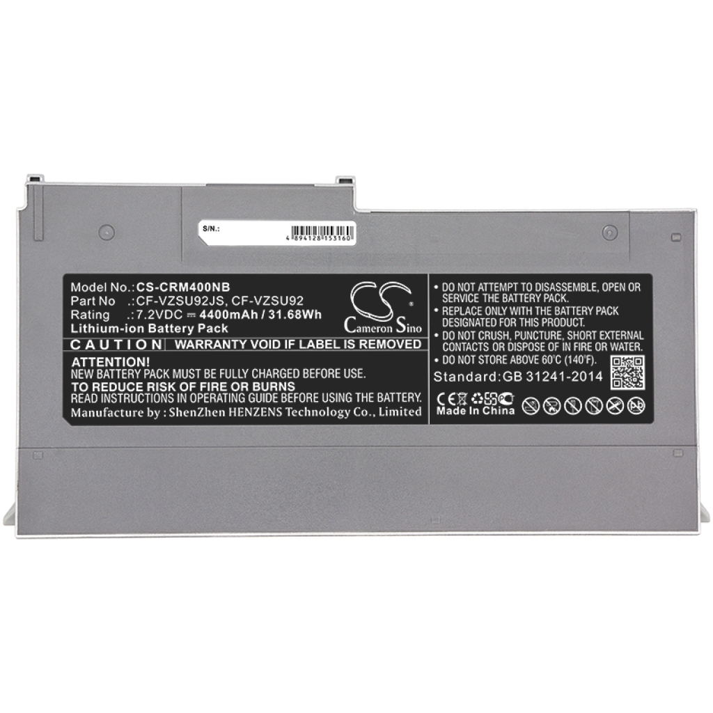 Notebook batterij Panasonic CS-CRM400NB