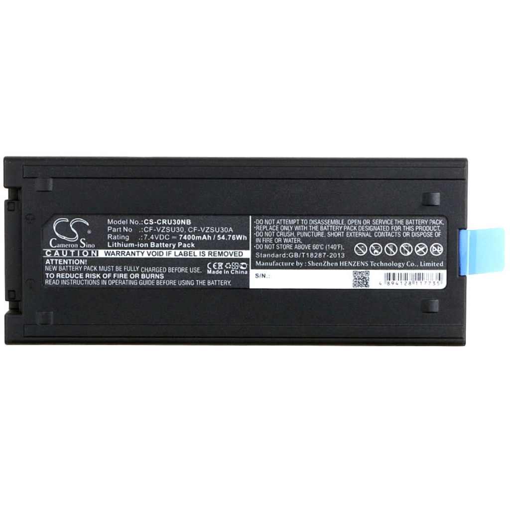 Notebook batterij Panasonic Toughbook CF-18F (CS-CRU30NB)