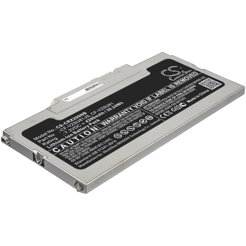 Notebook batterij Panasonic CS-CRX200NB