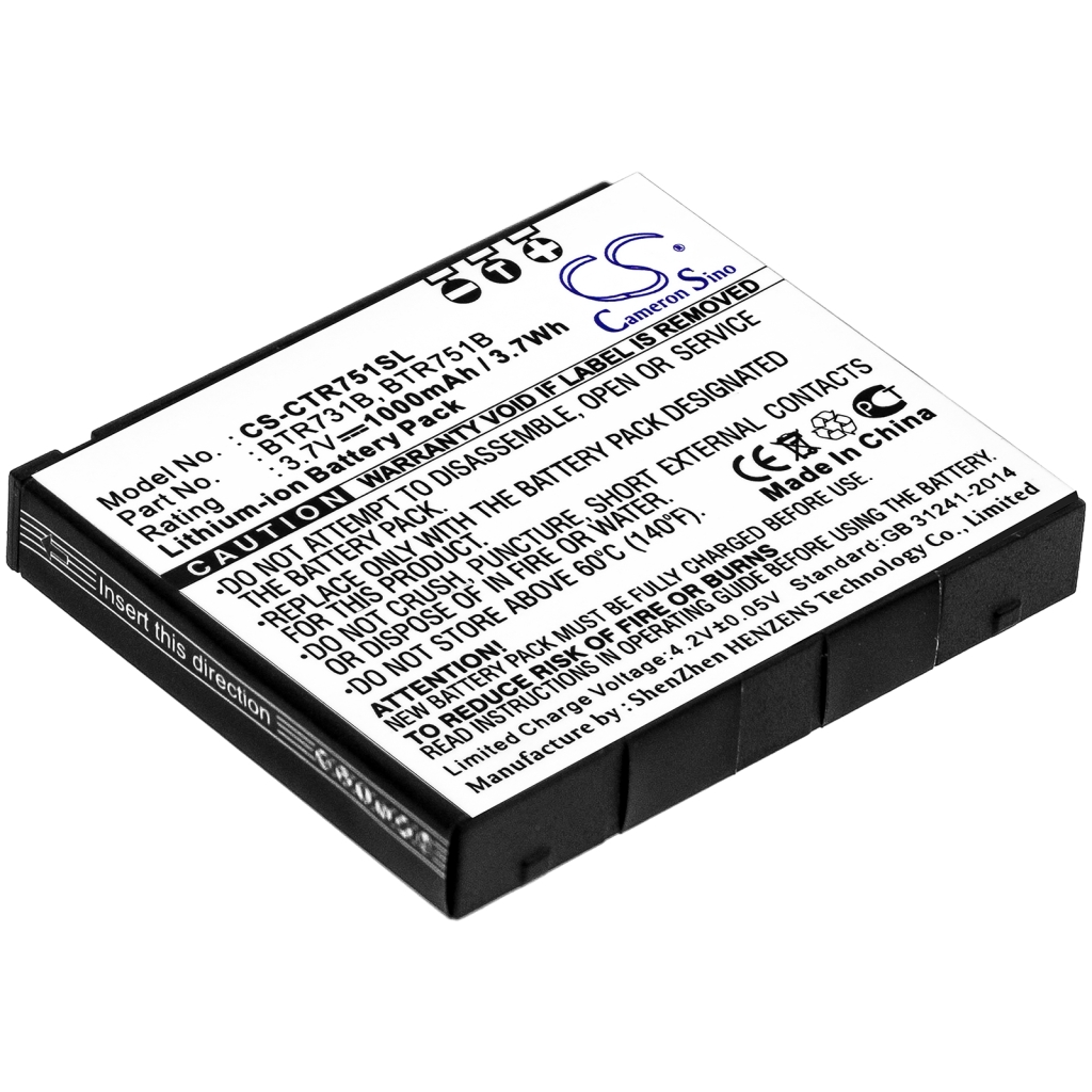 Batterij voor mobiele telefoon Casio CS-CTR751SL