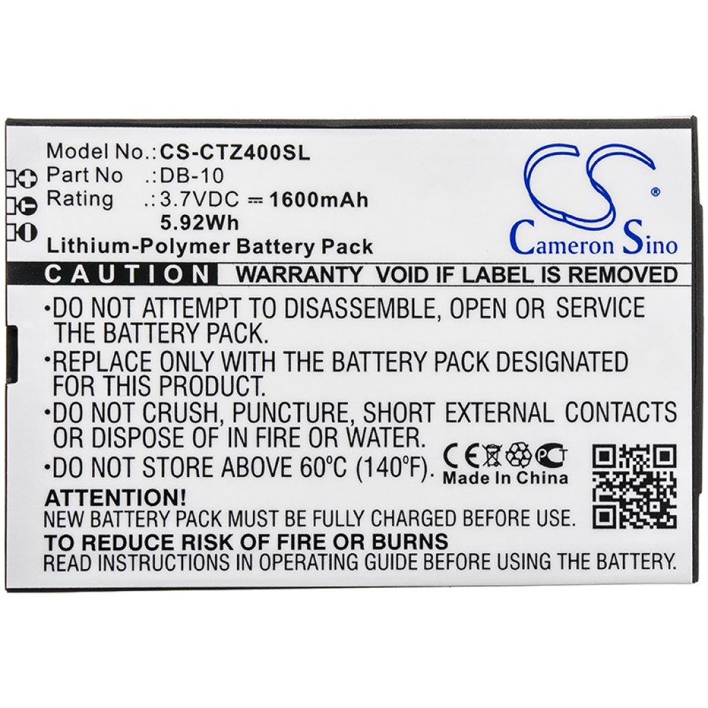 Batterij voor woordenboek Canon CS-CTZ400SL