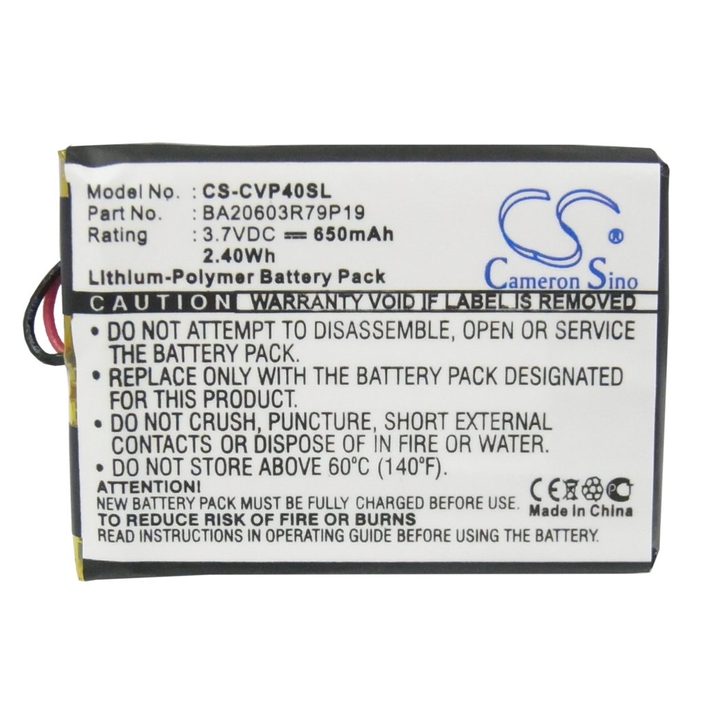 Batterijen Vervangt BA20603R79919