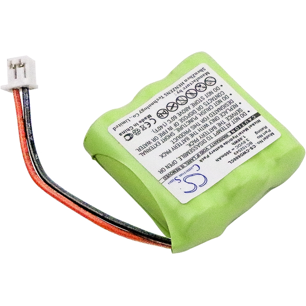 Batterijen Vervangt 300MAH0735