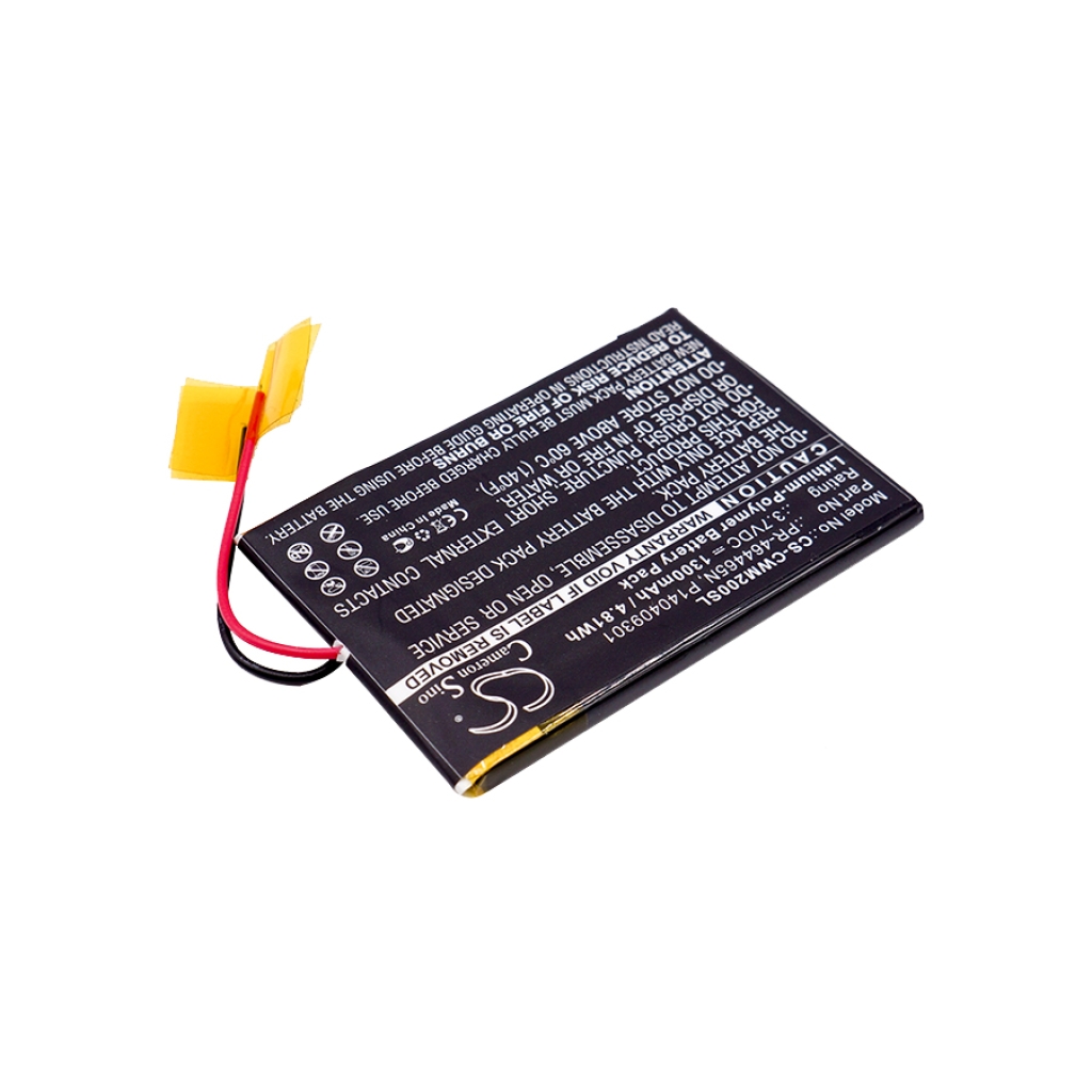 Batterij voor MP3, MP4, PMP Cowon CS-CWM200SL