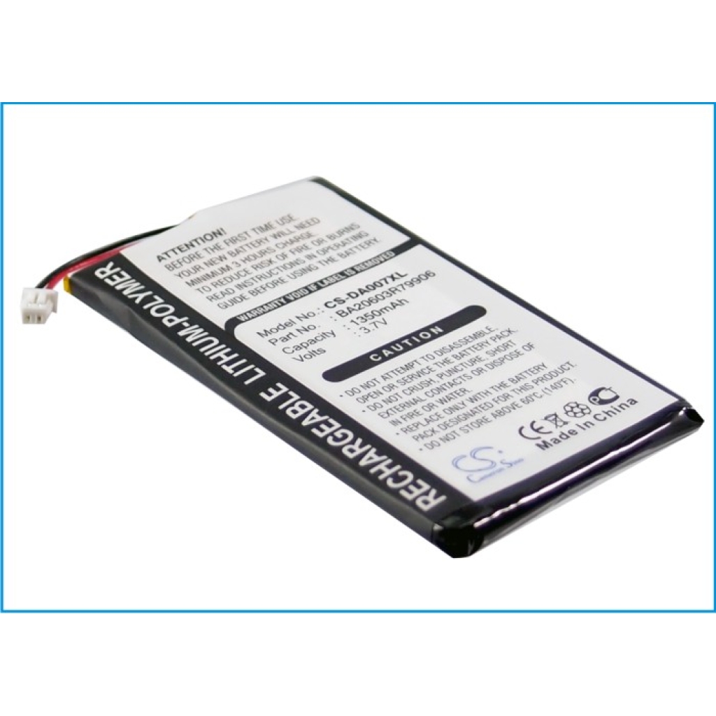 Batterij voor MP3, MP4, PMP Creative CS-DA007XL