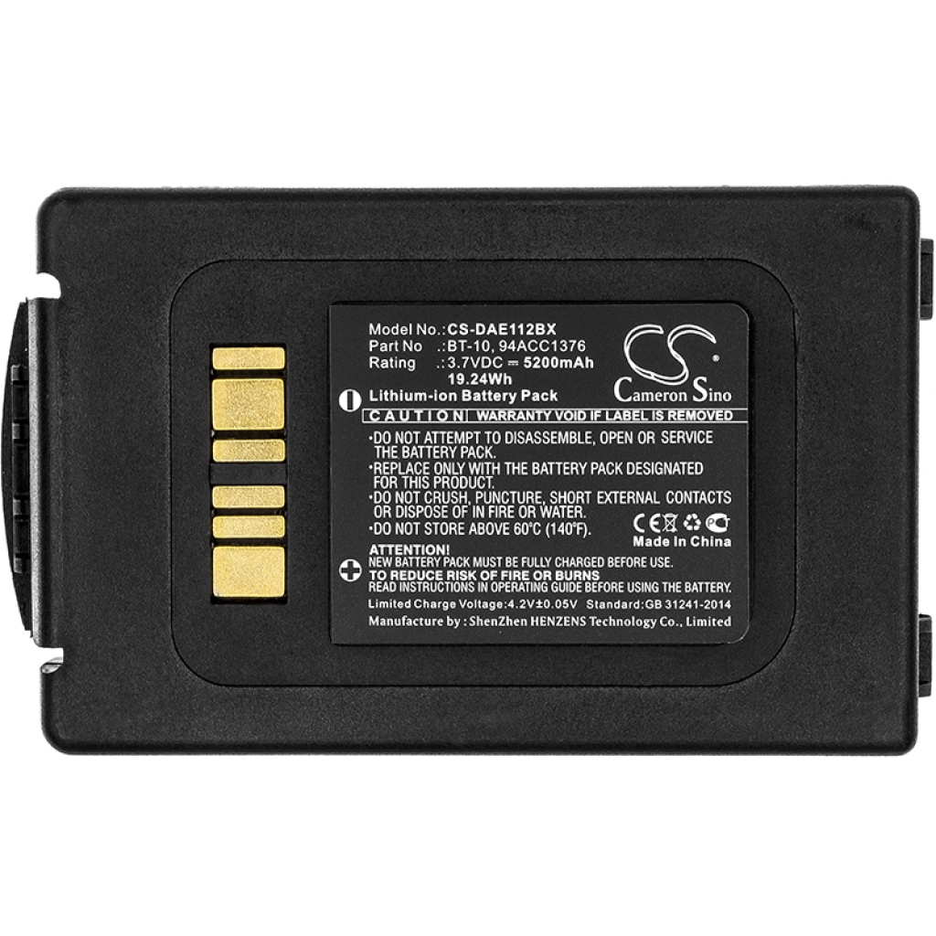 Batterij barcode, scanner Datalogic CS-DAE112BX
