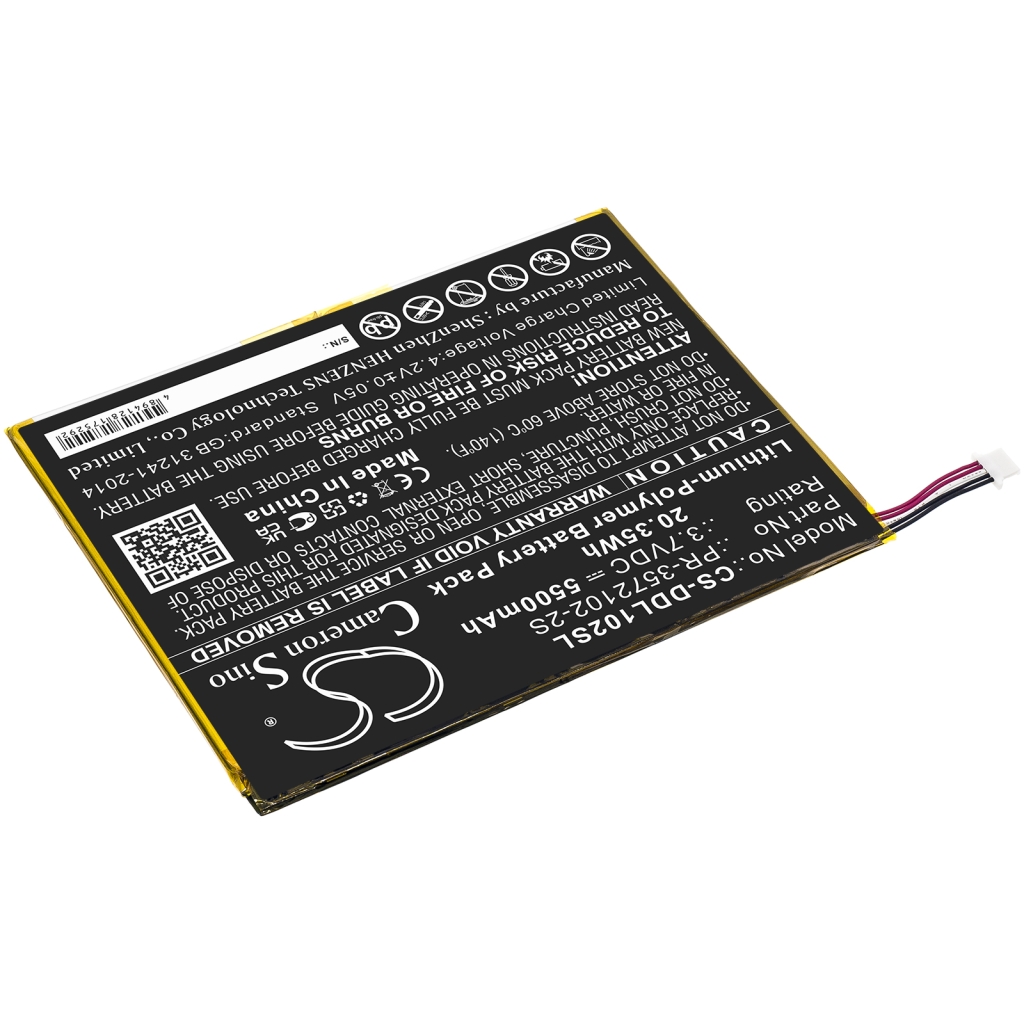 Tablet batterijen Digiland CS-DDL102SL