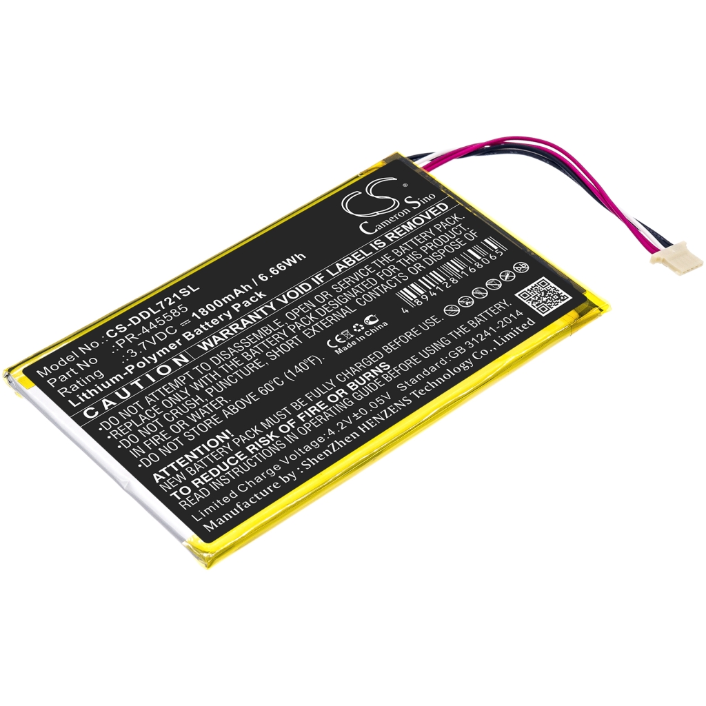 Tablet batterijen Digiland CS-DDL721SL