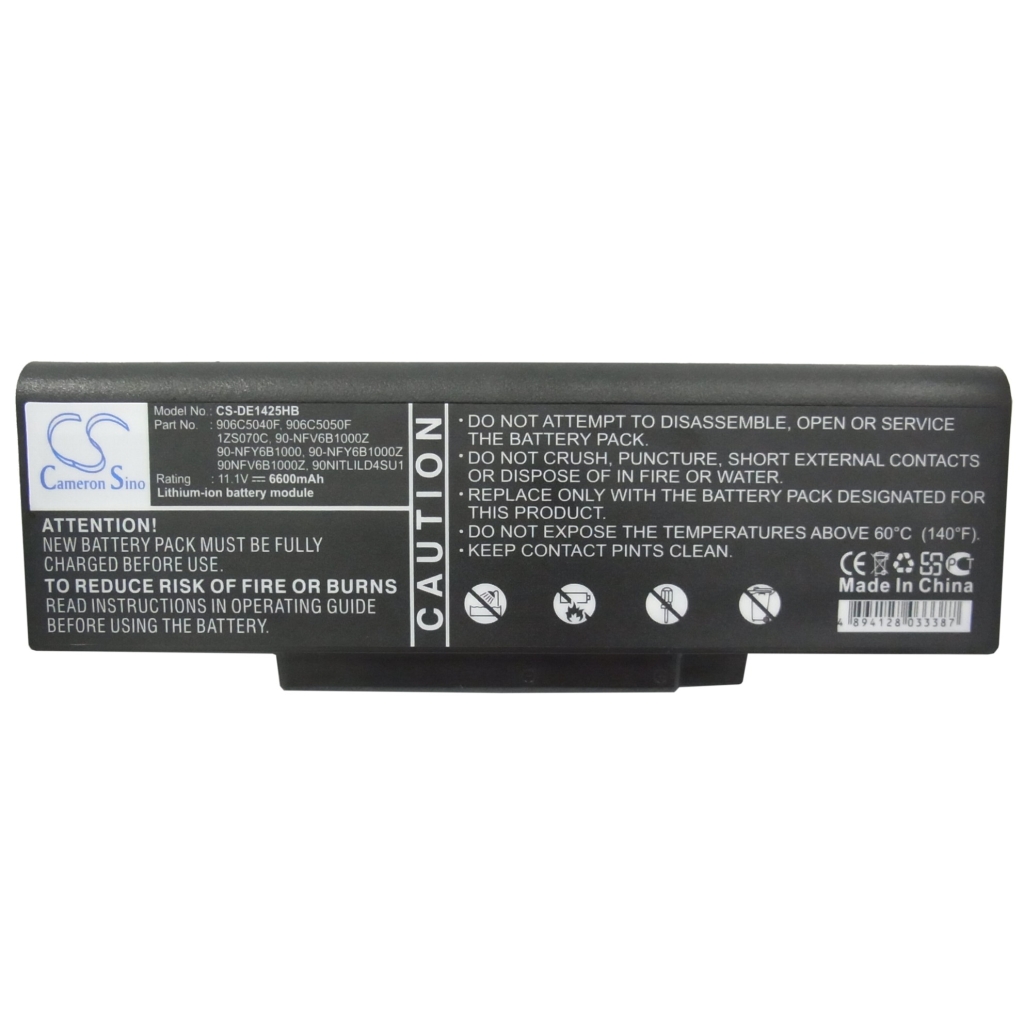 Notebook batterij COMPAL CS-DE1425HB