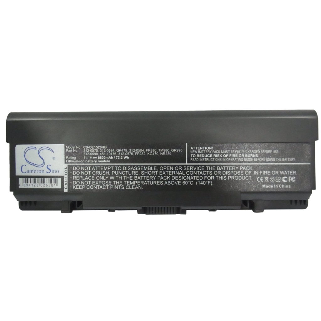 Notebook batterij DELL CS-DE1520HB