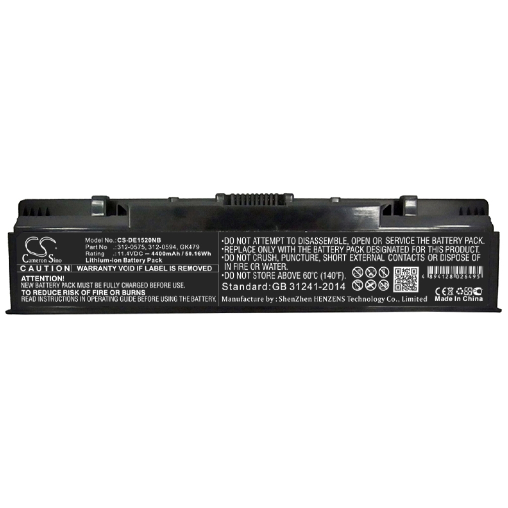 Notebook batterij DELL Vostro 1500