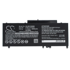 Compatibele batterijvervanging voor DELL 079VRK,07V69Y,0G5M10,0WYJC2,451-BBLK...