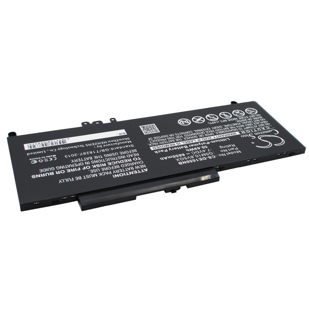 Notebook batterij DELL CS-DE1550NB