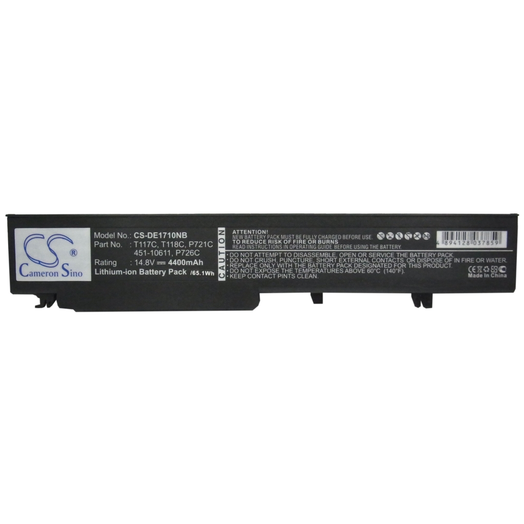 Notebook batterij DELL CS-DE1710NB