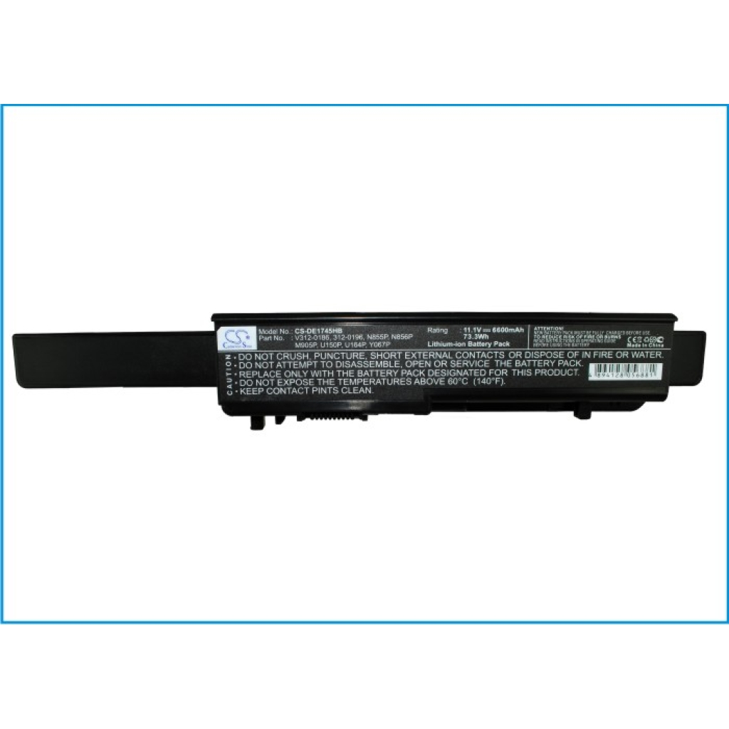 Notebook batterij DELL CS-DE1745HB