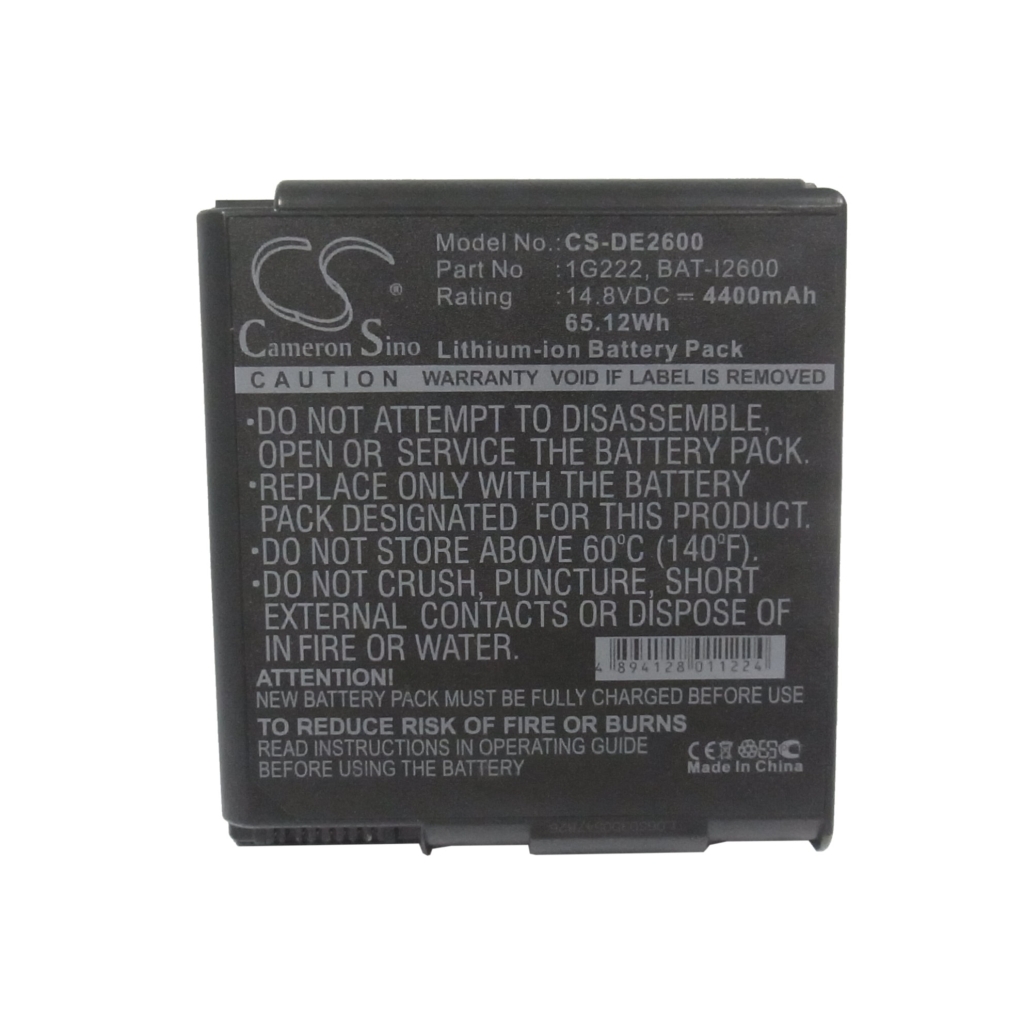 Notebook batterij DELL CS-DE2600