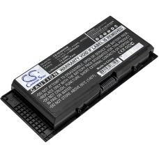 Compatibele batterijvervanging voor DELL 04GHF,0FVWT4,0TN1K5,1C75X,312-1176...