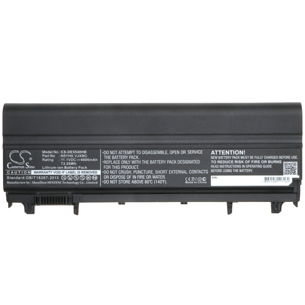 Notebook batterij DELL CS-DE5540HB