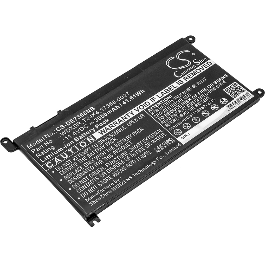 Notebook batterij DELL Inspiron 14-7472-D3521P