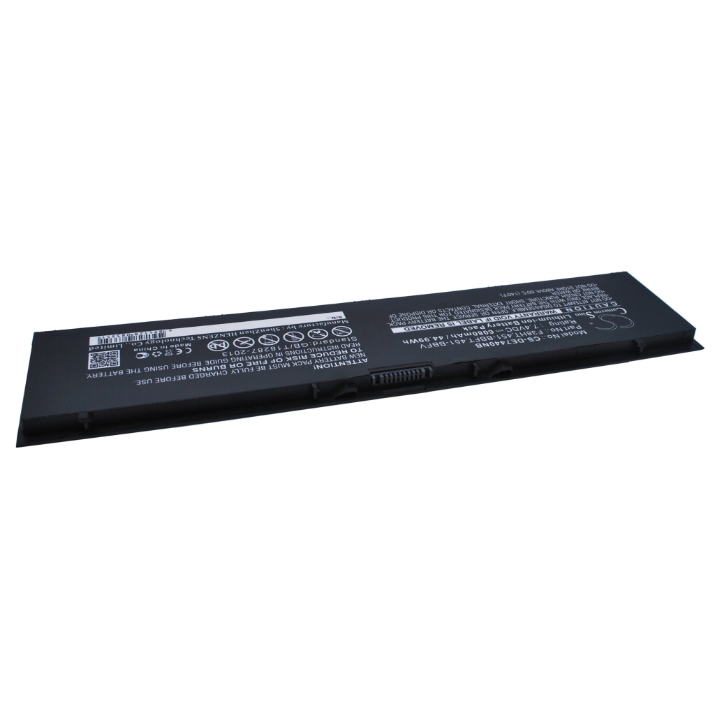 Notebook batterij DELL CS-DE7440NB