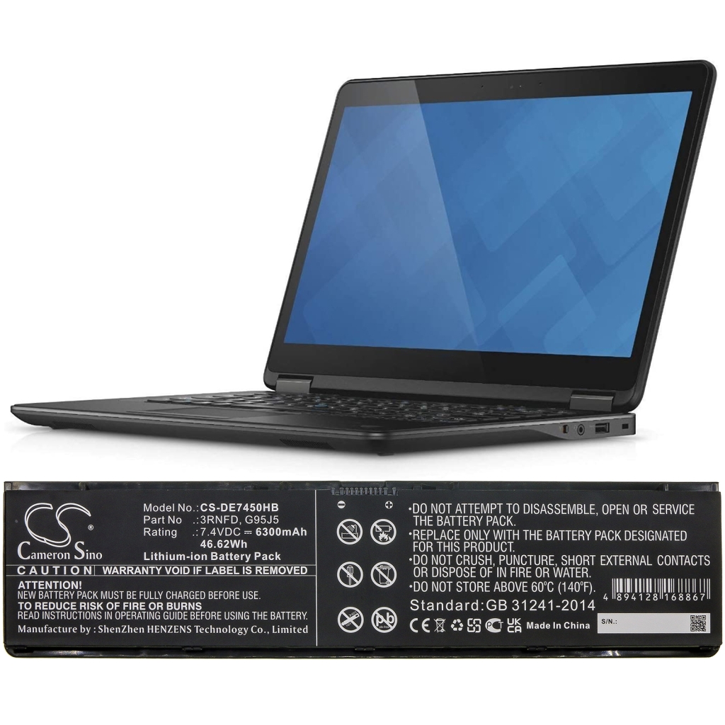 Notebook batterij DELL Latitude E7450